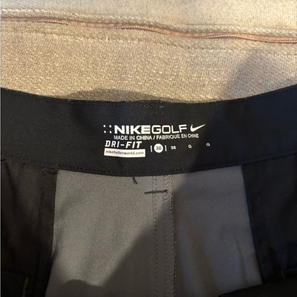 Nike Golf Dri-FIT Black Shorts - Picture 2 of 3